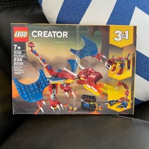 NIB Lego Creator Fire Dragon 3 in 1